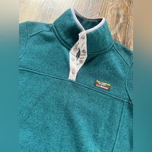 L.L. Bean fleece pullover